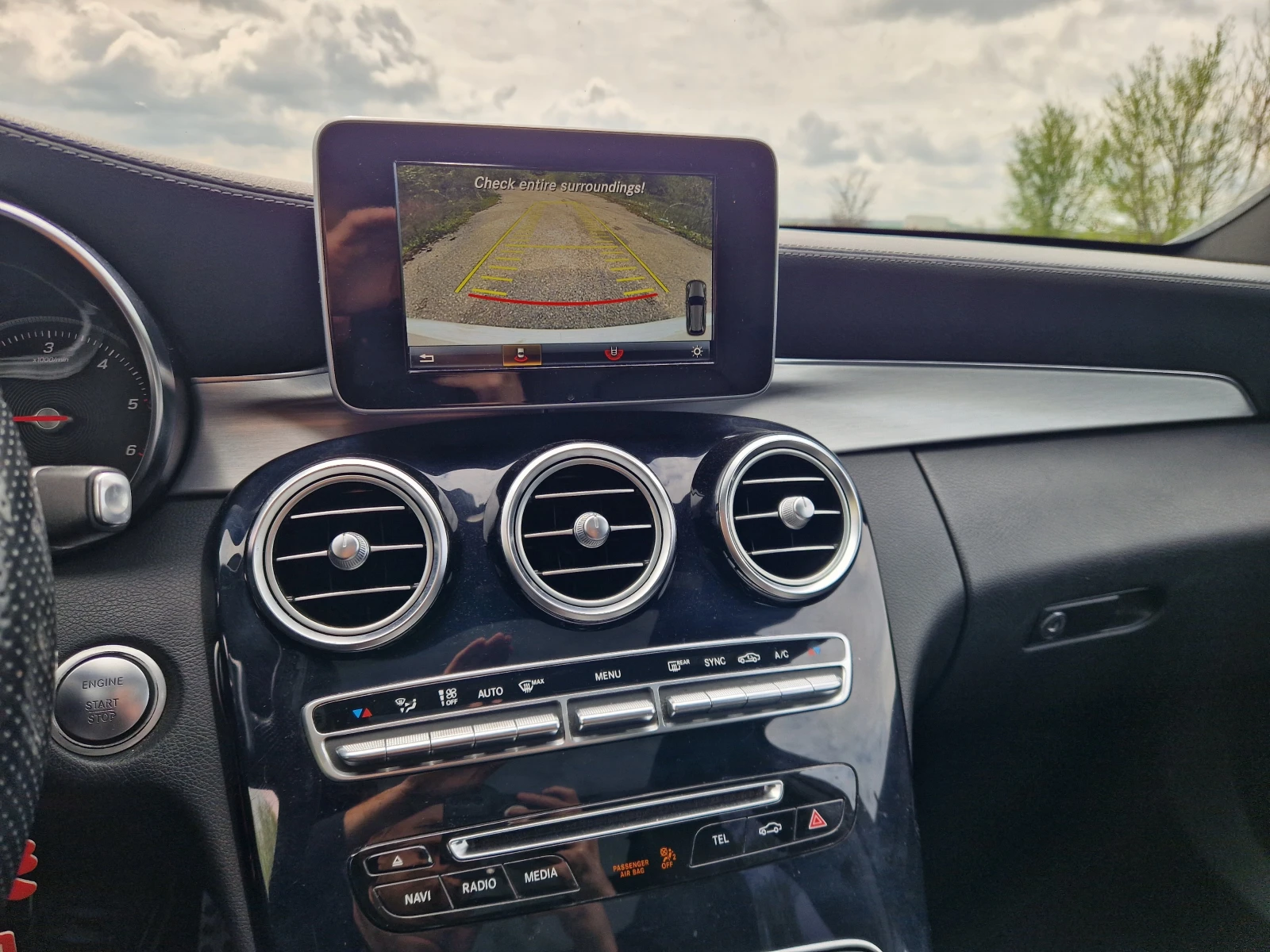 Mercedes-Benz C 220 AMG Камера Панорама - изображение 8