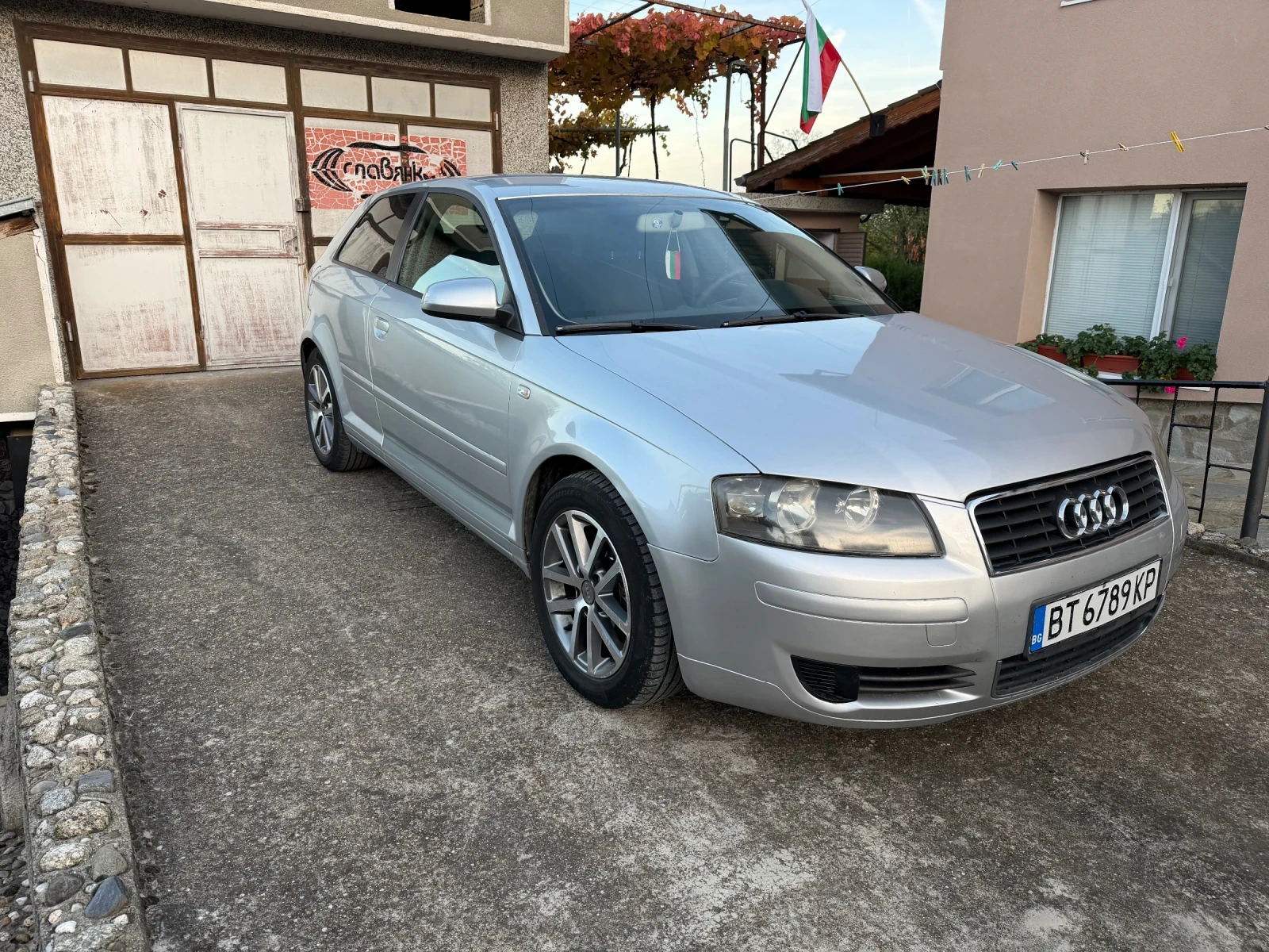 Audi A3 1.9 TDI, 105 к.с., климатроник, снимка 2 - Автомобили и джипове - 54188141
