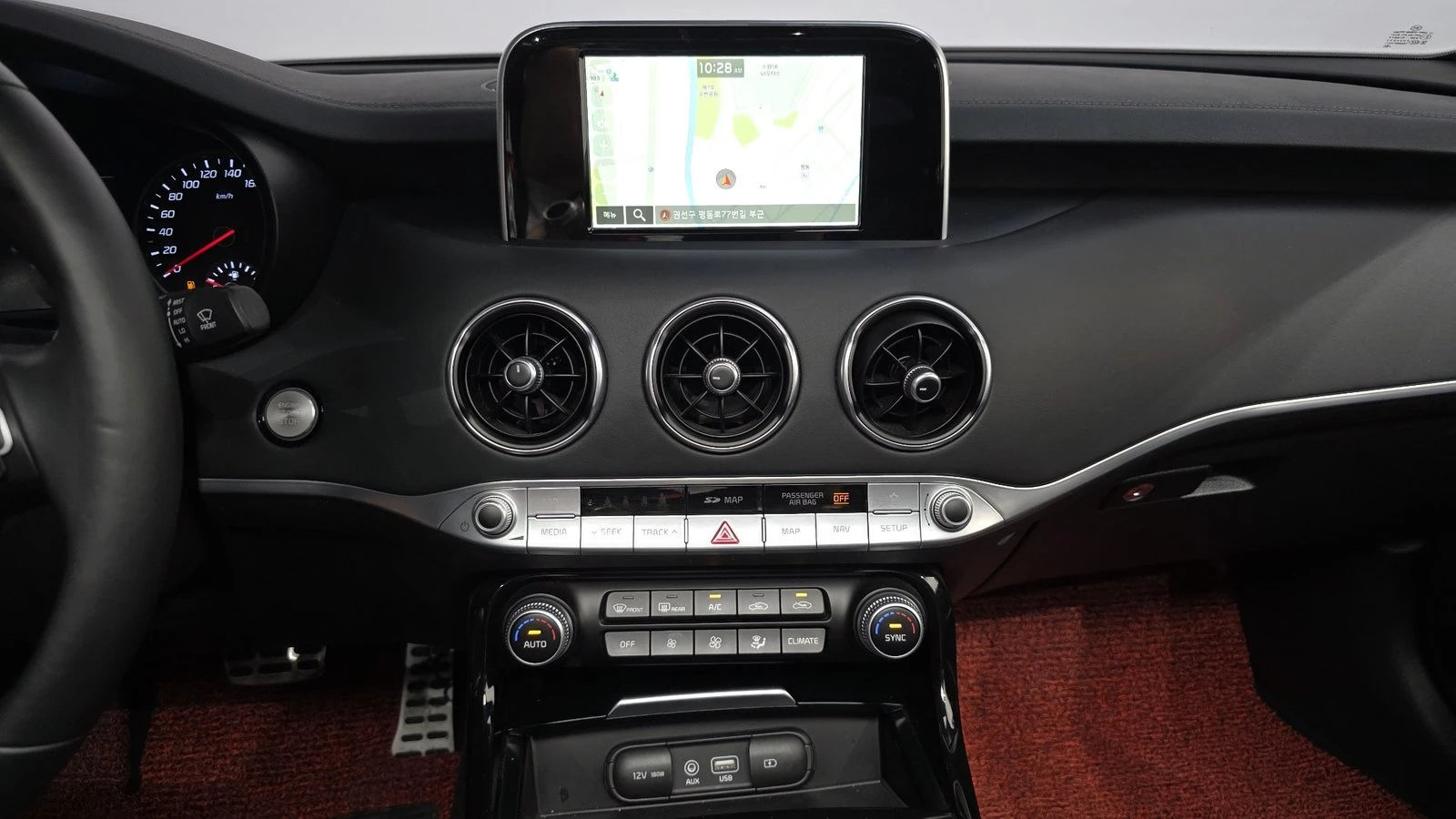 Kia Stinger 2.0* ЛЮК* KEYLESS* ПОДГРЕВ ВОЛАН* КРАЙНА ЦЕНА, снимка 13 - Автомобили и джипове - 55271960