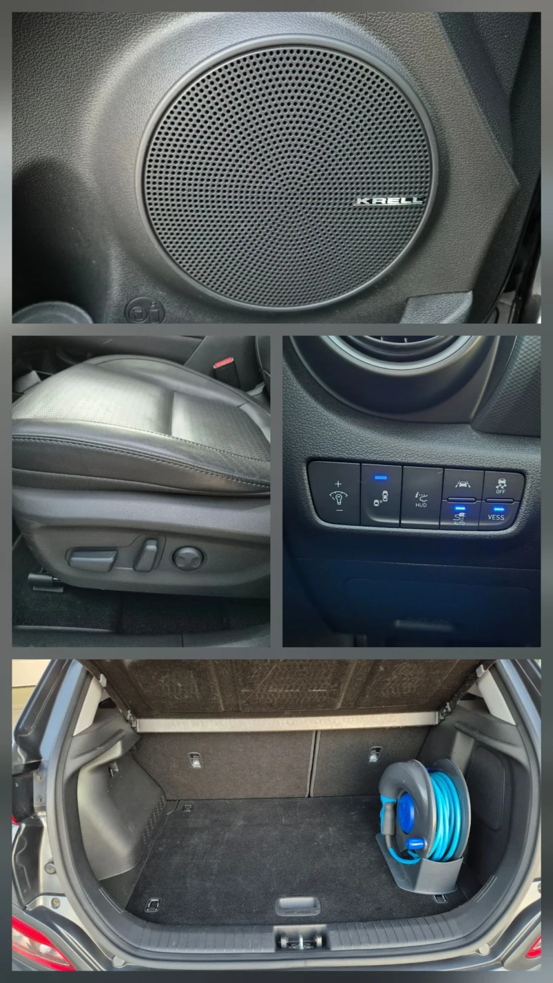 Hyundai Kona Electric 64kw/h, снимка 17 - Автомобили и джипове - 51761586