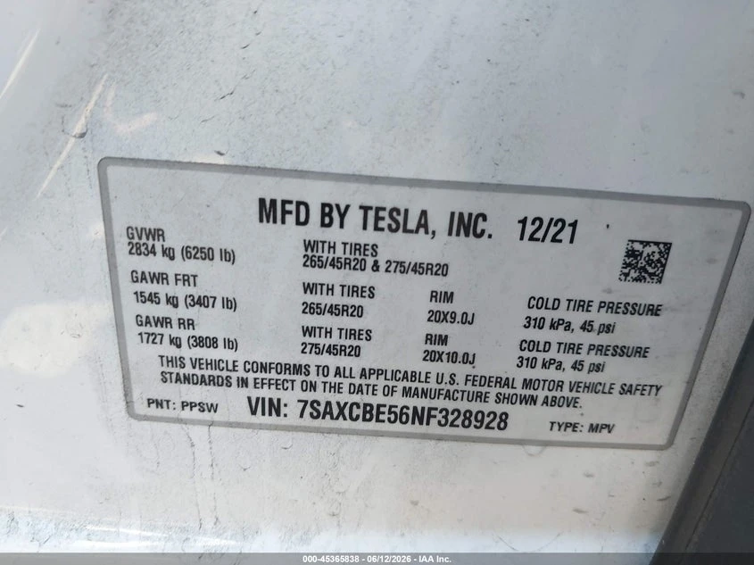 Tesla Model X Dual Motor All-Wheel Drive, снимка 9 - Автомобили и джипове - 55287308