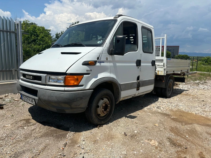 Iveco 35c11 кран-самосвал 2.8, снимка 1 - Бусове и автобуси - 46117714