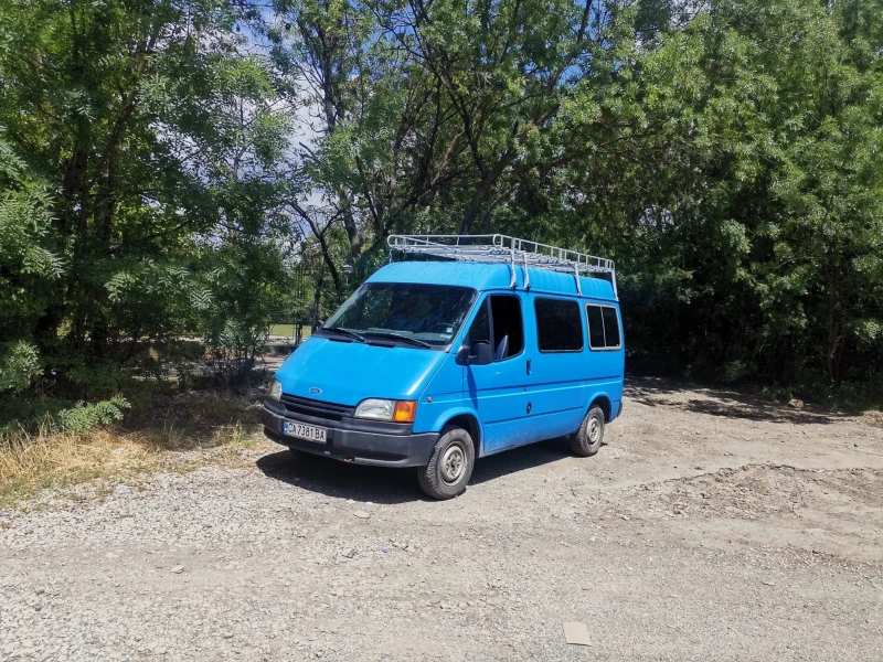 Ford Transit ГАЗ, снимка 1 - Бусове и автобуси - 47992876