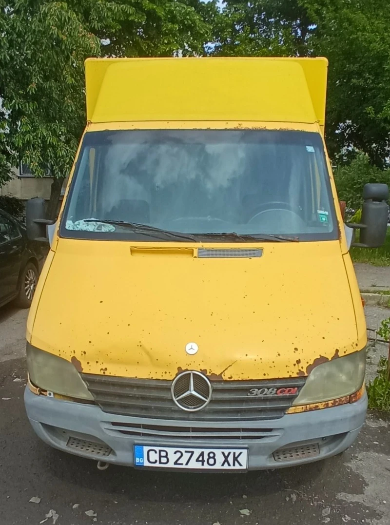 Mercedes-Benz 208 Barter Спринтер 2002 г. 82к.с ръчни скорости , снимка 5 - Бусове и автобуси - 49418322