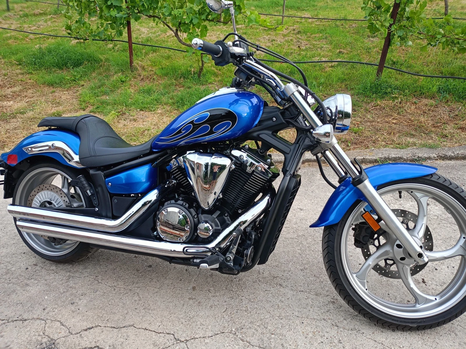 Yamaha Stryker XVS 1300, снимка 14 - Мотоциклети и мототехника - 55639007