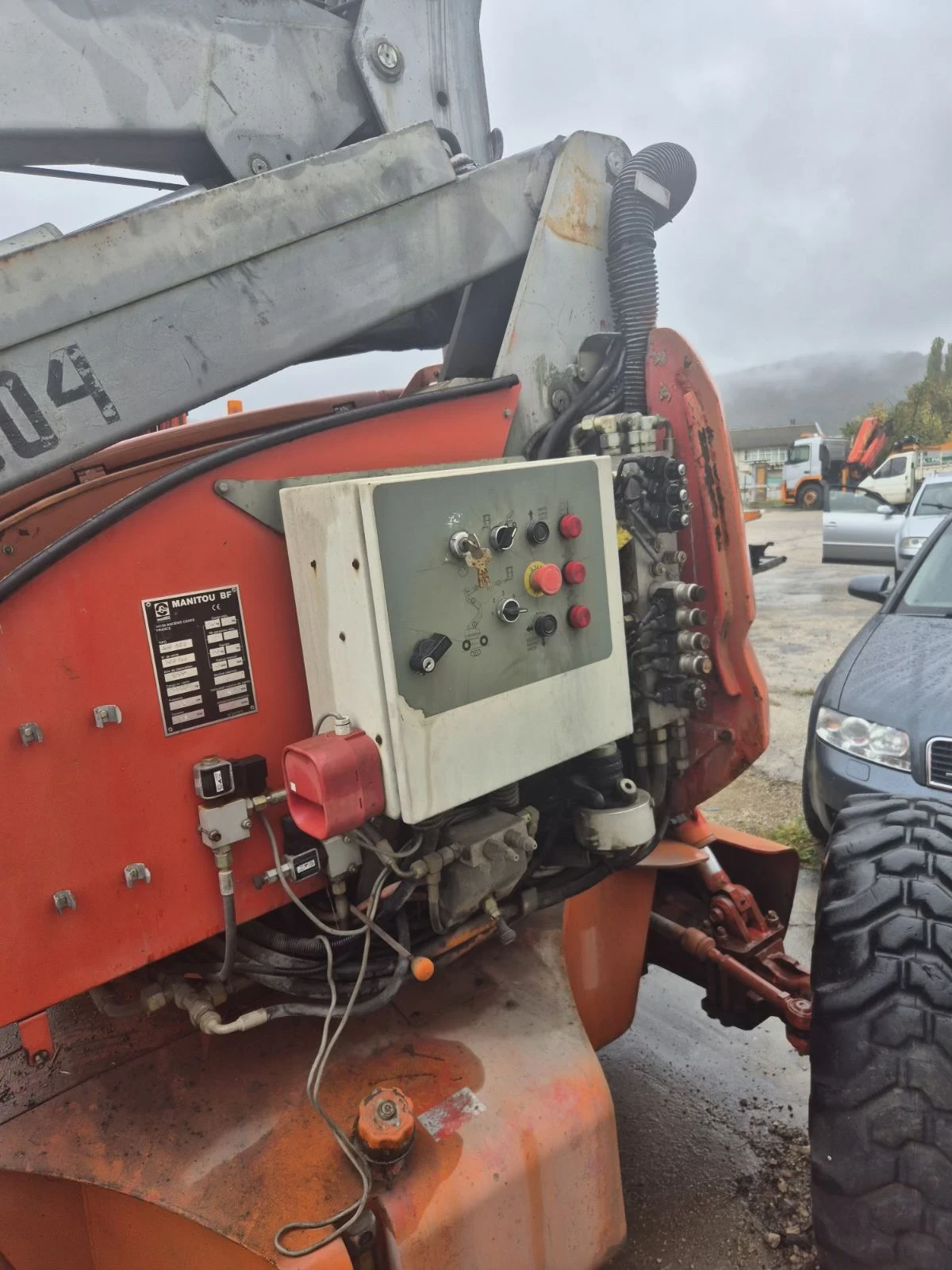 Автовишка Manitou BF, снимка 3 - Индустриална техника - 56655650