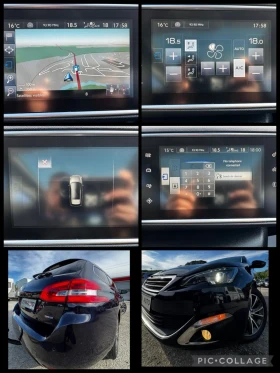 Peugeot 308 1.6HDI, АВТОМАТ, НАВИГАЦИЯ, ПАНОРАМА, EURO 6, снимка 15