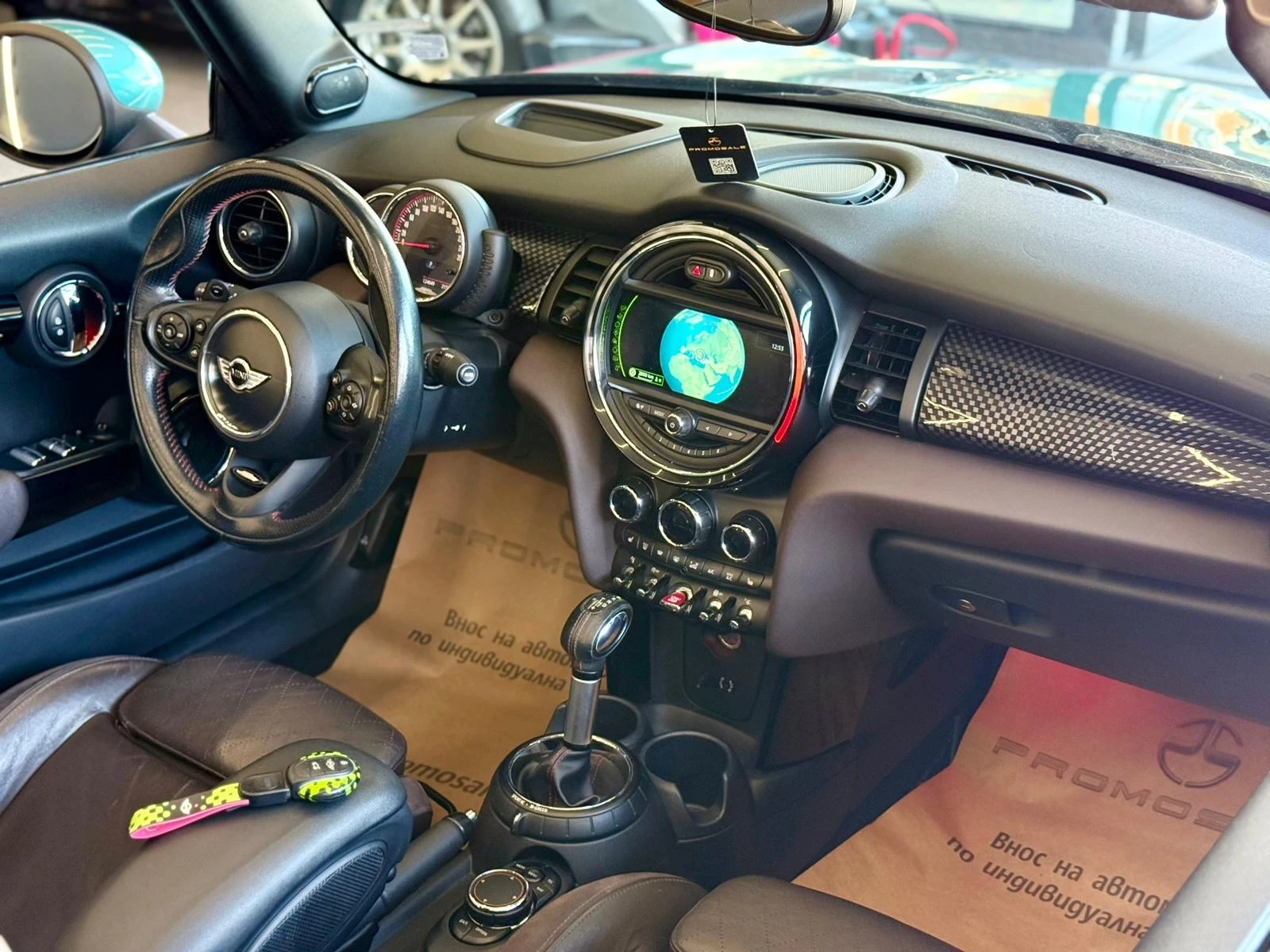 Mini John Cooper Works Cabrio* Harman/Kardon* Подгрев* Лизинг , снимка 16 - Автомобили и джипове - 54333966