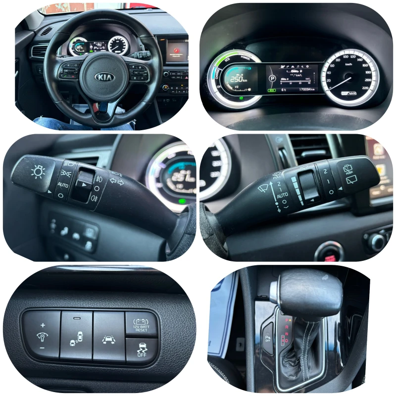 Kia Niro 1.6 HYBRID КОЖА= НАВИГАЦИЯ= АВТОМАТИК, снимка 13 - Автомобили и джипове - 48720998