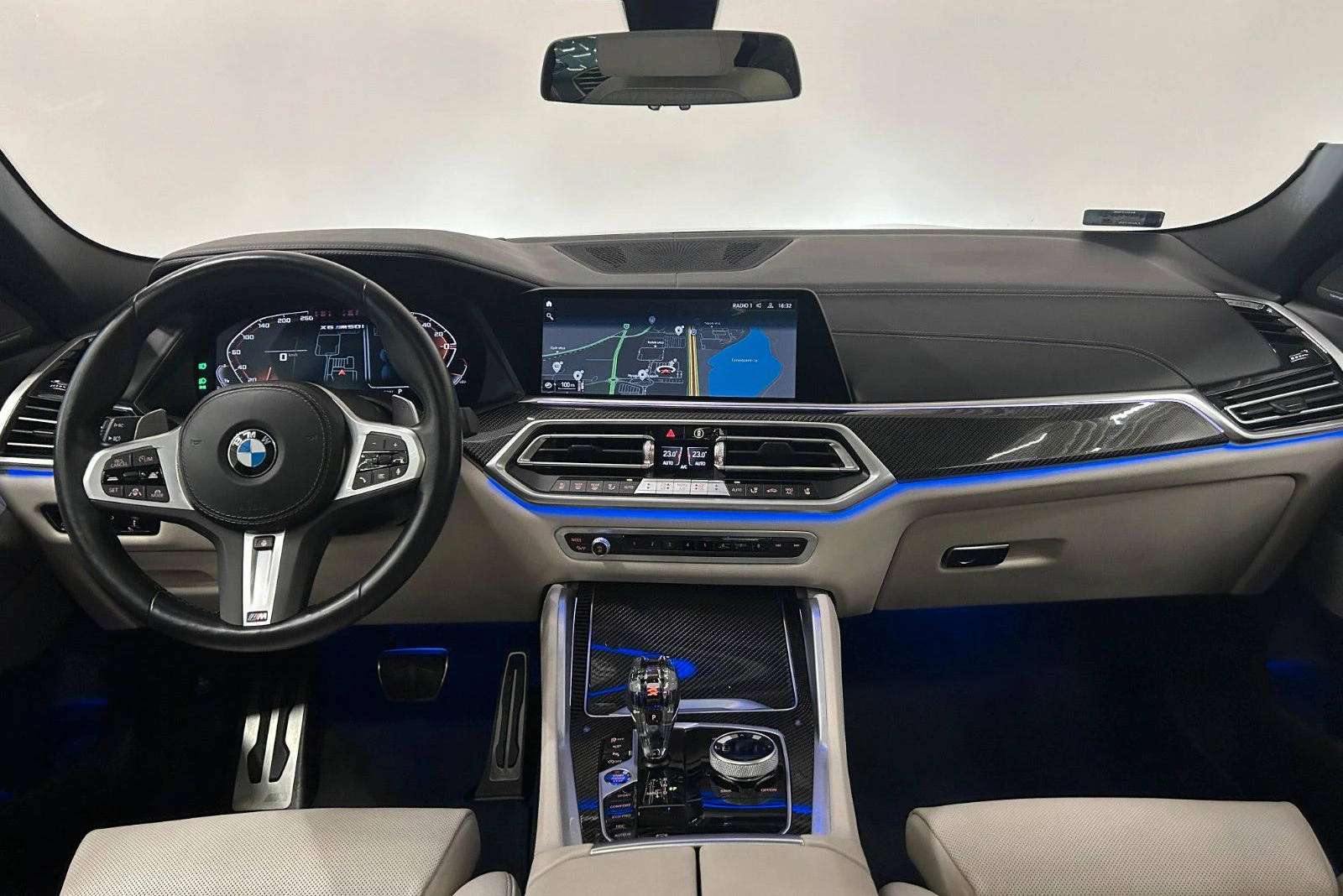 BMW X6 M50i/530HP/360/PANO/CAM/M-SPORT/AMBI/KLESS/475v - изображение 9