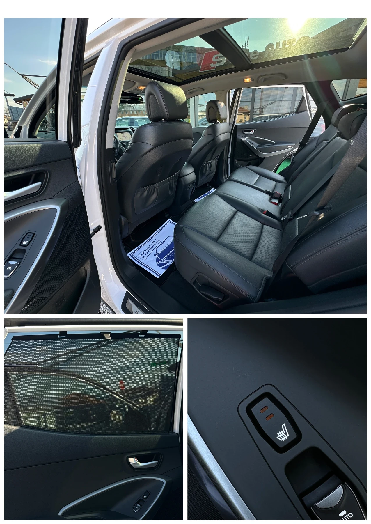 Hyundai Santa fe Premium* 4WD* 360-Камера* Панорама* Xenon* , снимка 13 - Автомобили и джипове - 53732343