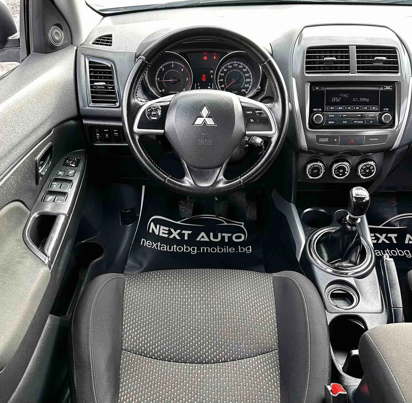 Mitsubishi ASX 1.8D-ID 116HP EURO5B, снимка 10 - Автомобили и джипове - 54643845