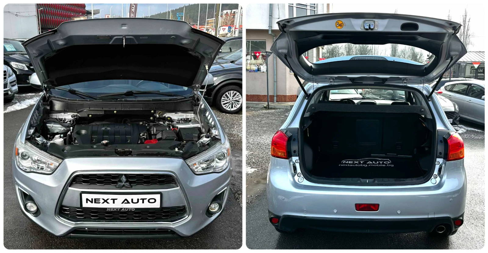 Mitsubishi ASX 1.8D-ID 116HP EURO5B, снимка 16 - Автомобили и джипове - 54643845