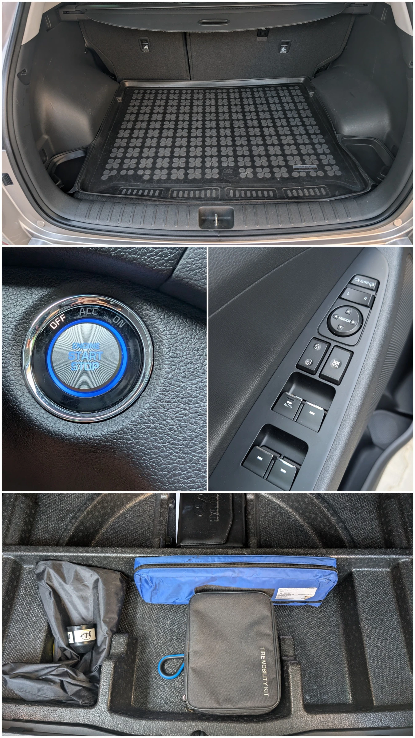 Hyundai Tucson 2.0CRDI* Premium* 4x4* Обдухване* Подгрев, снимка 15 - Автомобили и джипове - 55179092