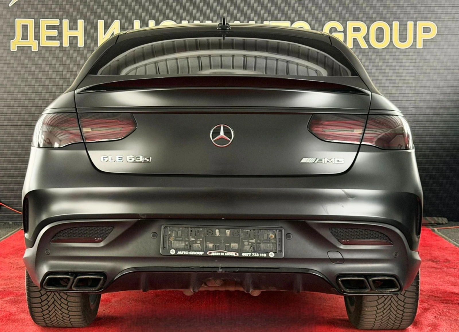 Mercedes-Benz GLE 63 S AMG MERCEDES-BENZ GLE 63 S AMG COUPE / 612 �.�. / MATT | Mobile.bg � ����������� 8