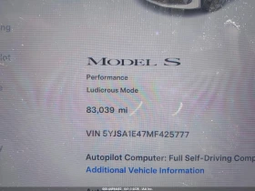 Tesla Model S PERFORMANCE DUAL MOTOR ALL-WHEEL DRIVE, снимка 15