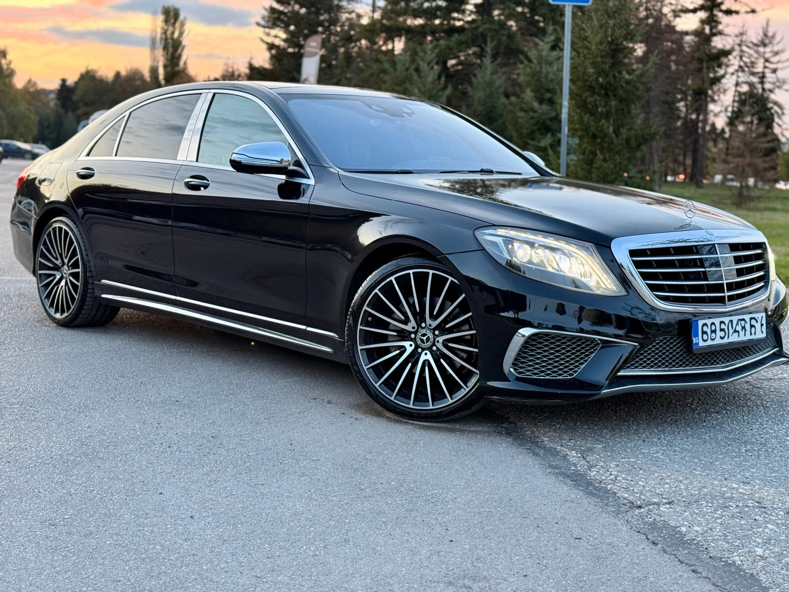 Mercedes-Benz S 350 4 MATIC, LONG, 3xTV, 9G, AMG, Бартер за ДЖИП, снимка 1