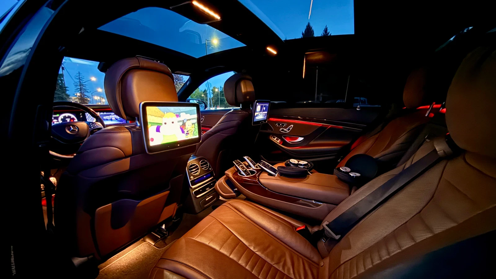 Mercedes-Benz S 350 4 MATIC, LONG, 3xTV, 9G, MASSAGE, AMG | Mobile.bg   14