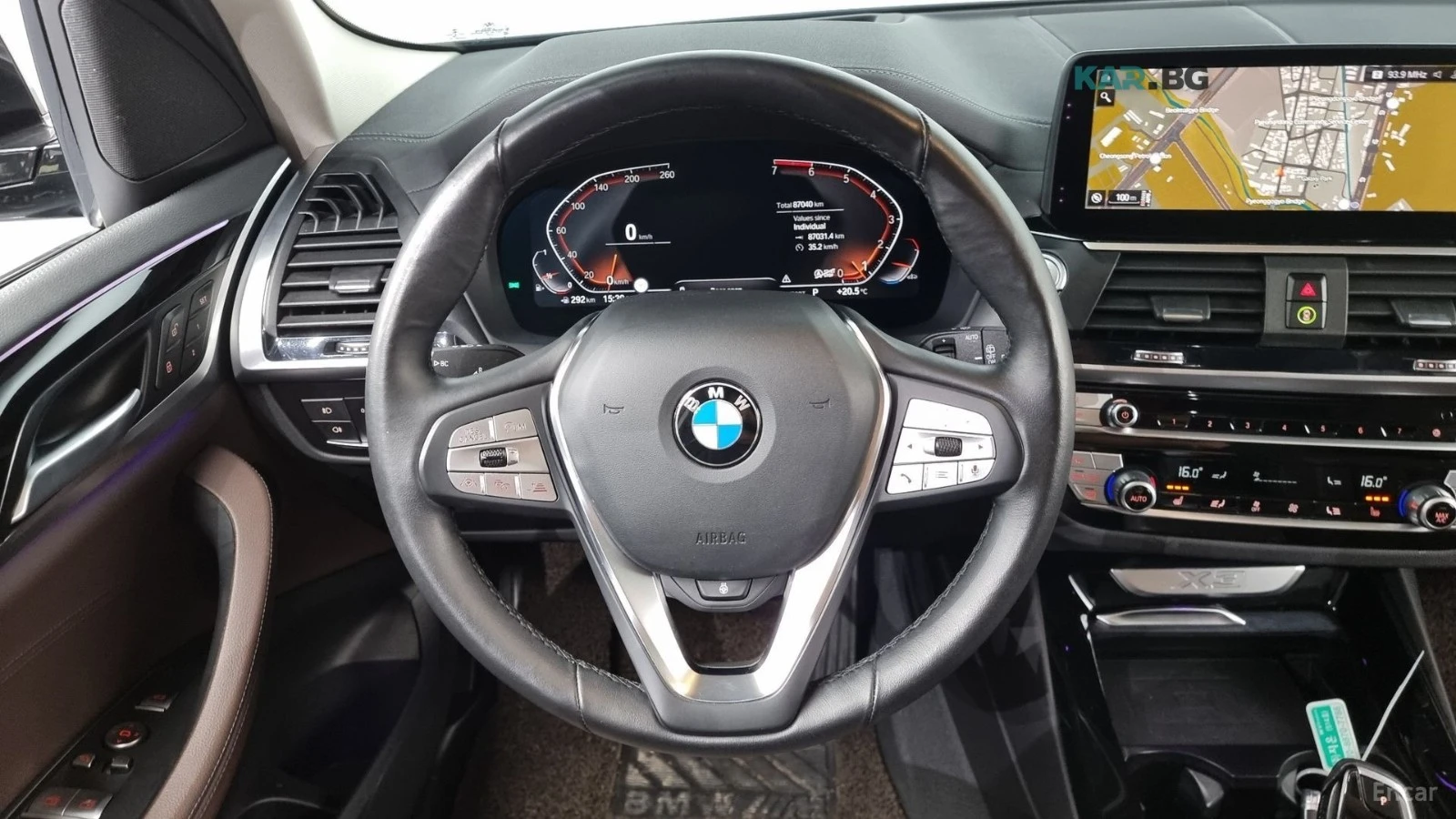 BMW X3 DIGITAL* 4 ПОДГРЕВА* КАМЕРА* ПАМЕТ* СЛЕД НА ЛЕНТИ , снимка 13 - Автомобили и джипове - 54854897