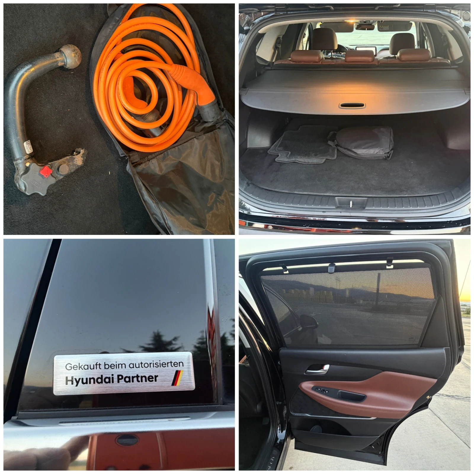 Hyundai Santa fe 1, 6 Plug-in Hybrid= Panorama= 4x4= Full | Mobile.bg � ����������� 16