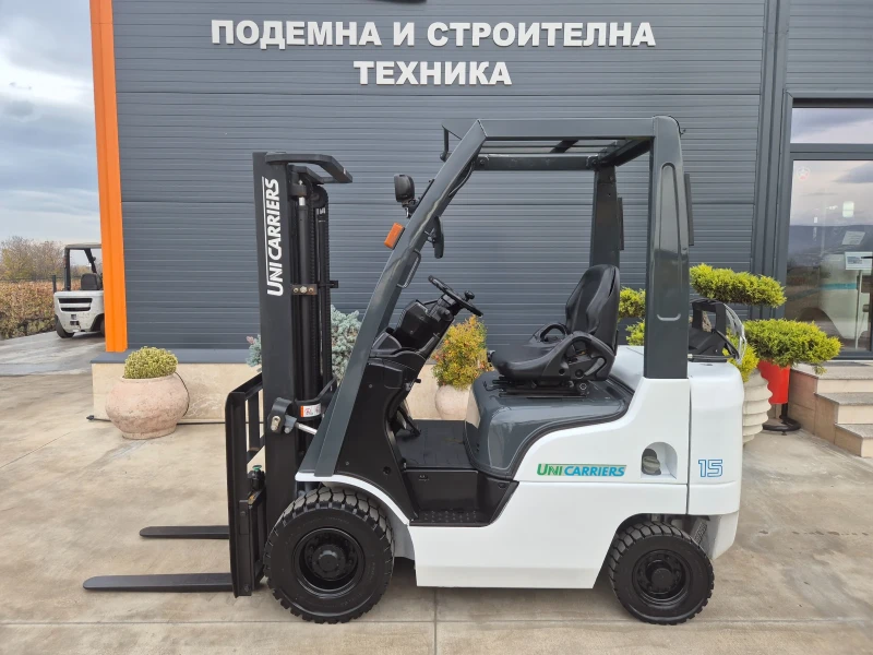 Мотокар Nissan ГАЗ + БЕНЗИН / АВТОМАТ / КАТО НОВ , снимка 2 - Индустриална техника - 49458864