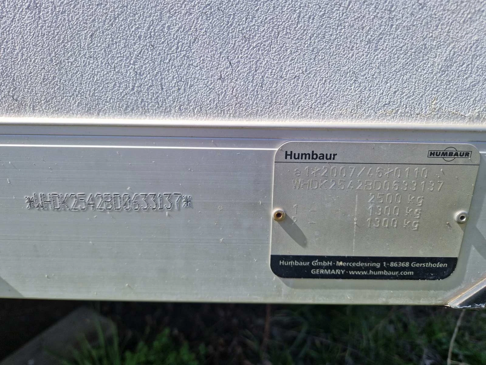 За автомобил Humbaur, снимка 4 - Ремаркета - 53978369