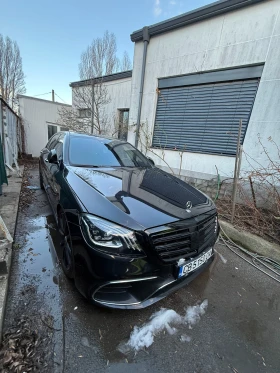 Mercedes-Benz S 63 AMG 4х4/Long/Designo/Carbon/HeadUp/Panorama/TV/Leasing, снимка 16 - Автомобили и джипове - 53107858