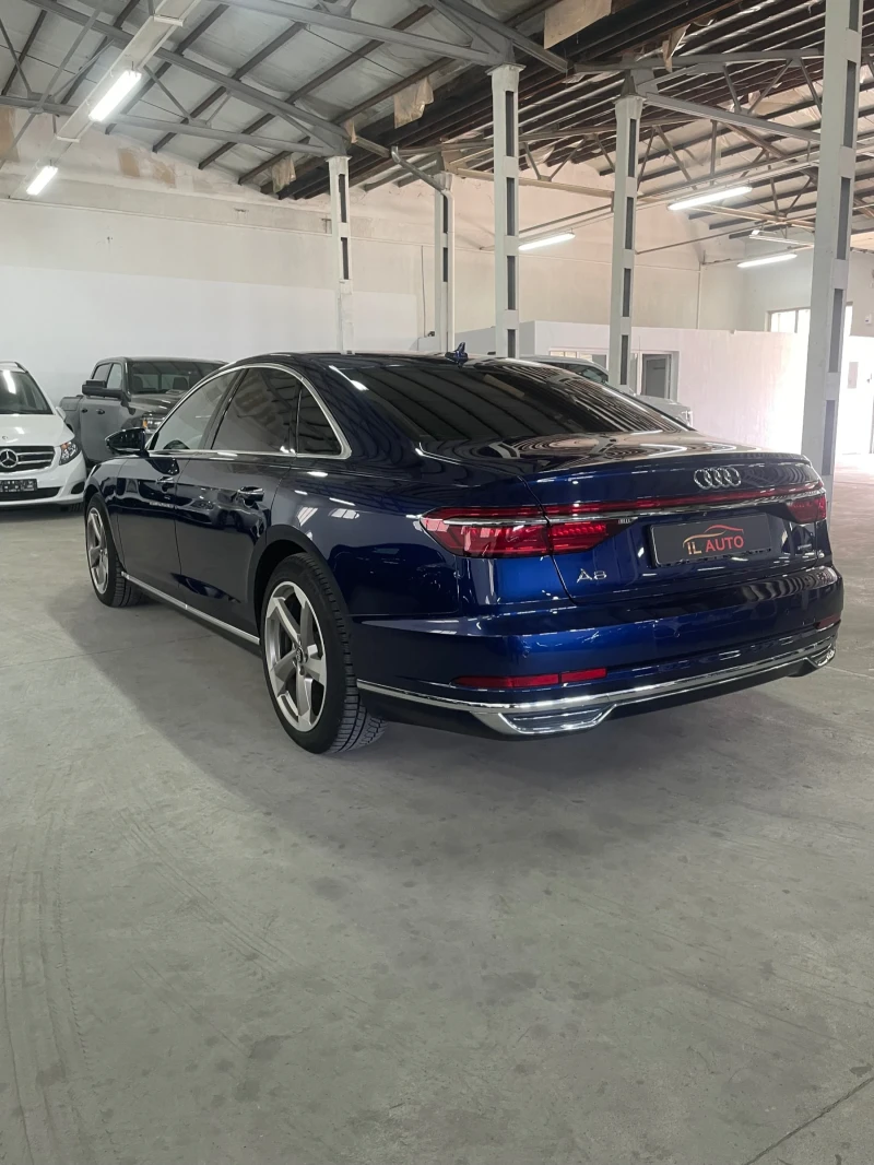 Audi A8 50TDI/Sline/21/B&O/Дистр/обдух/3ТВ/ТОП-ФУЛЛ!!!, снимка 5 - Автомобили и джипове - 48606145