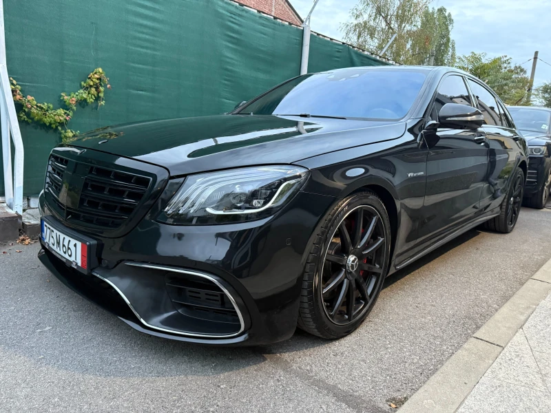Mercedes-Benz S 63 AMG L4Matic CARBON MAIBAH ОБДУХВАНЕ ПАНОРАМА TV