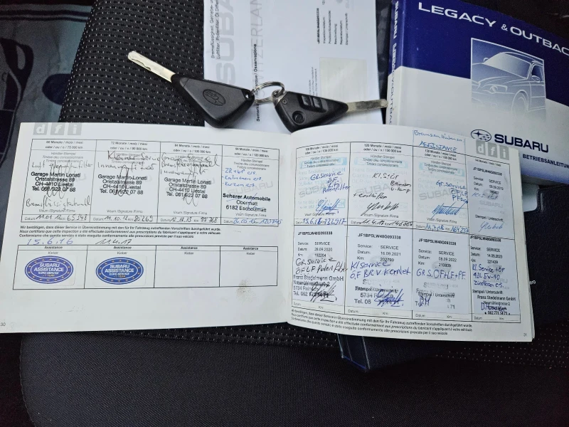 Subaru Legacy 2.0R Швейцария, снимка 14 - Автомобили и джипове - 53036296
