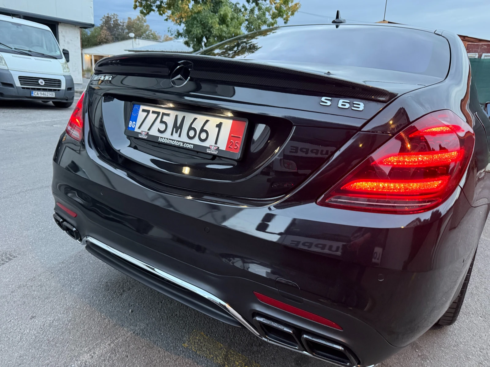 Mercedes-Benz S 63 AMG L4Matic CARBON MAIBAH ОБДУХВАНЕ ПАНОРАМА TV - изображение 8