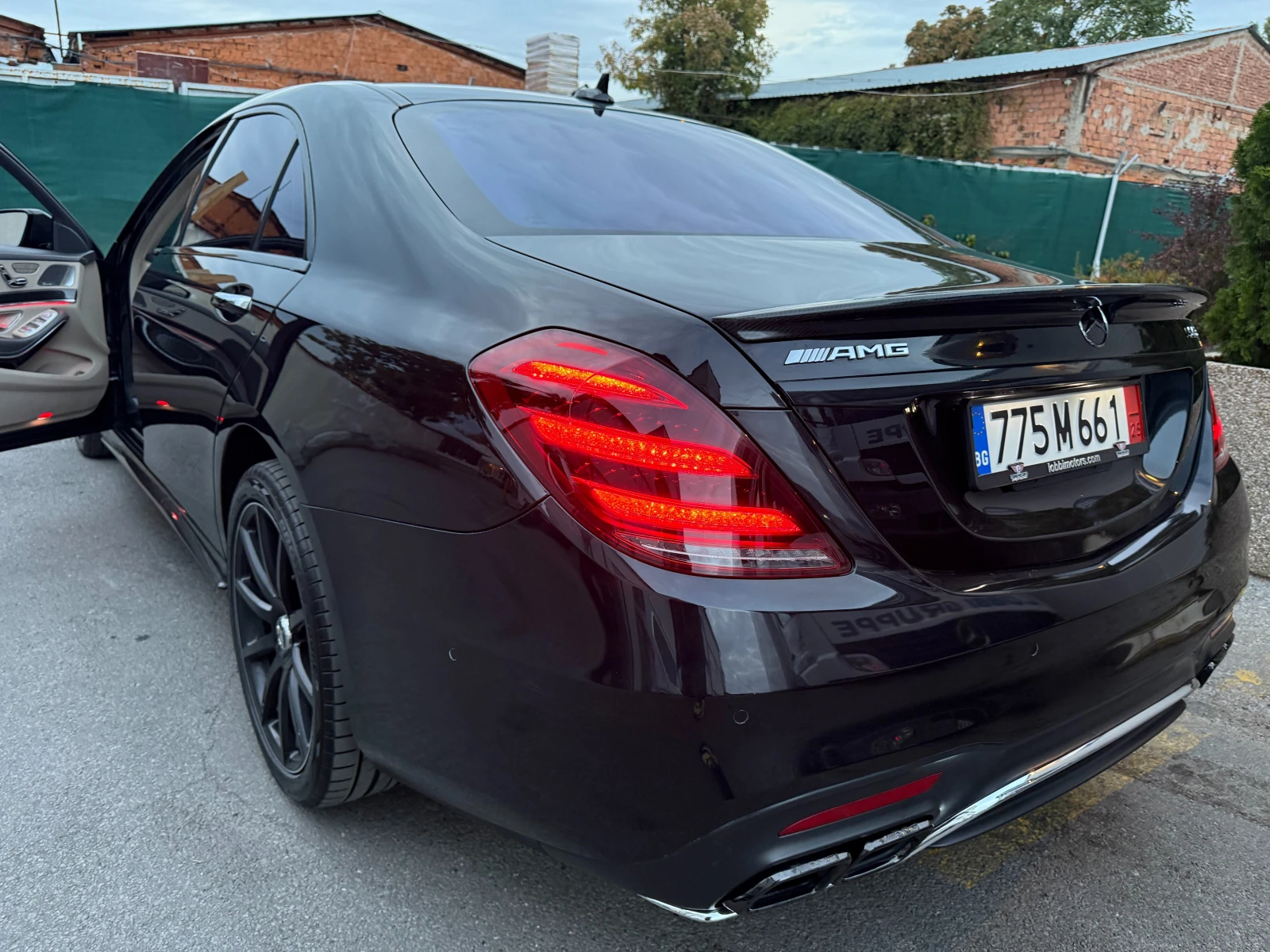 Mercedes-Benz S 63 AMG L4Matic CARBON MAIBAH ОБДУХВАНЕ ПАНОРАМА TV - изображение 7