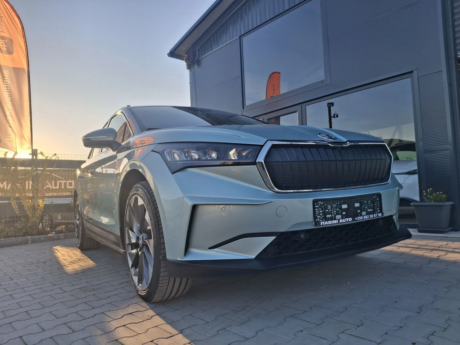 Skoda Enyaq Exclusive EV60kwH Pano/Koja/107.000х.км, снимка 11 - Автомобили и джипове - 54140859