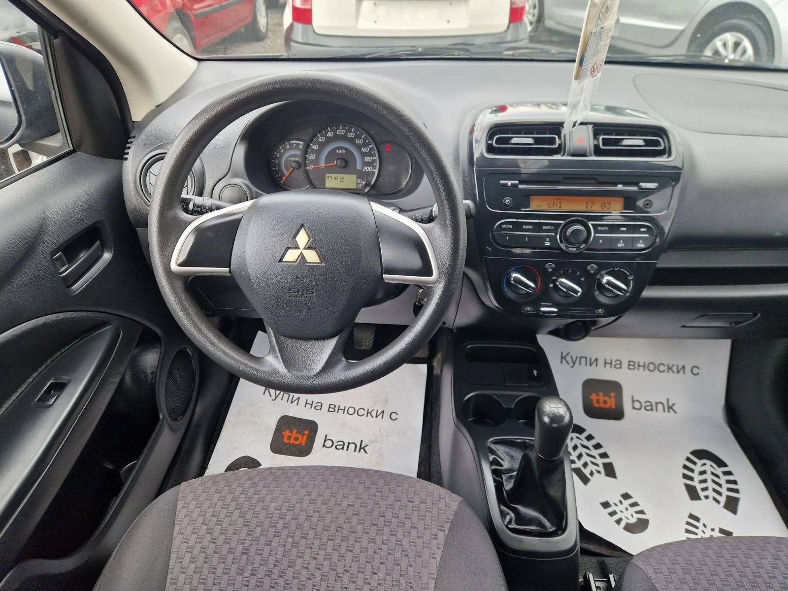 Mitsubishi Space star 1.0i 12v 71HP.EVRO 6B ITALIA, снимка 10 - Автомобили и джипове - 54156961