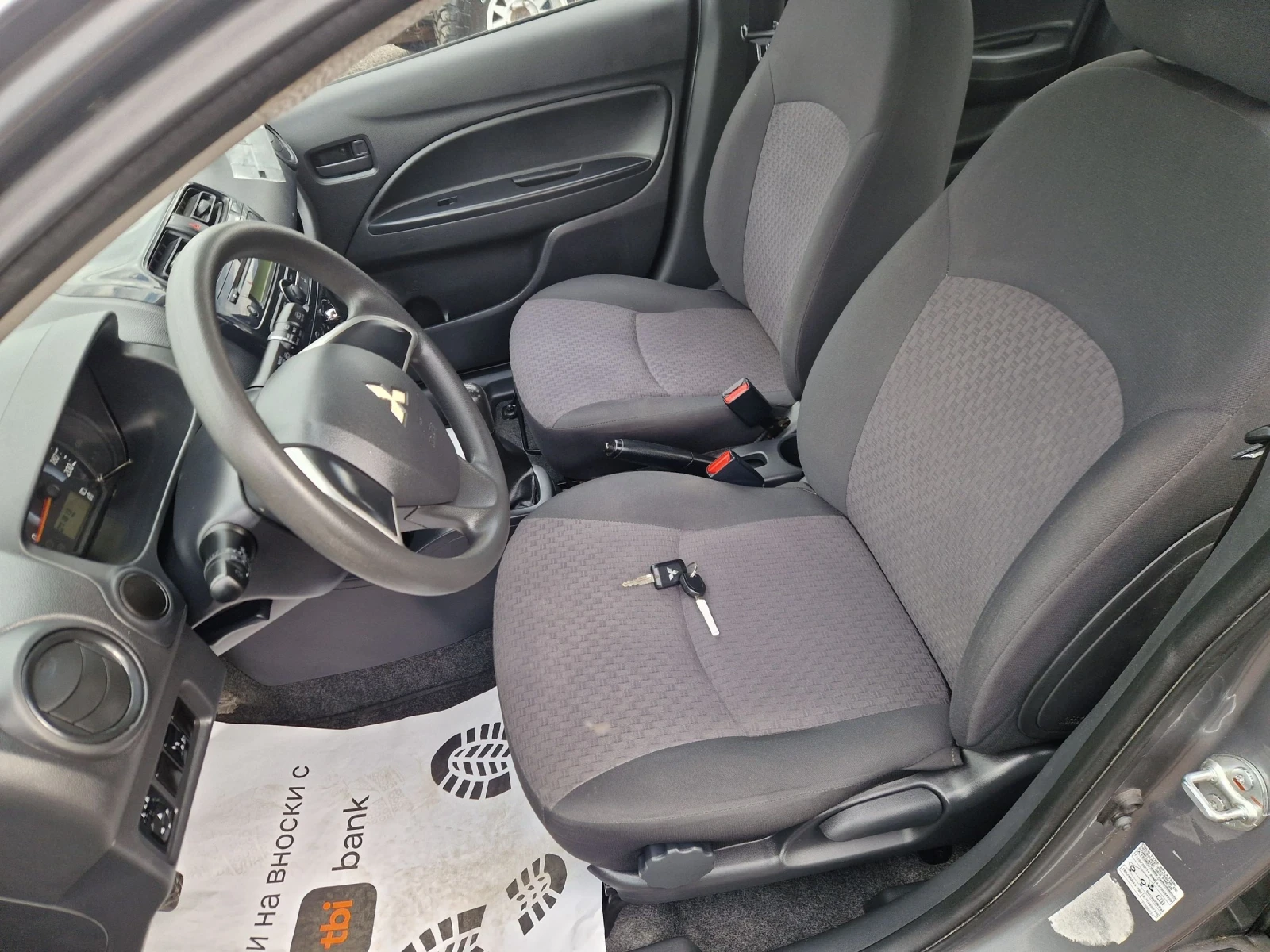 Mitsubishi Space star 1.0i 12v 71HP.EVRO 6B ITALIA, снимка 14 - Автомобили и джипове - 54156961