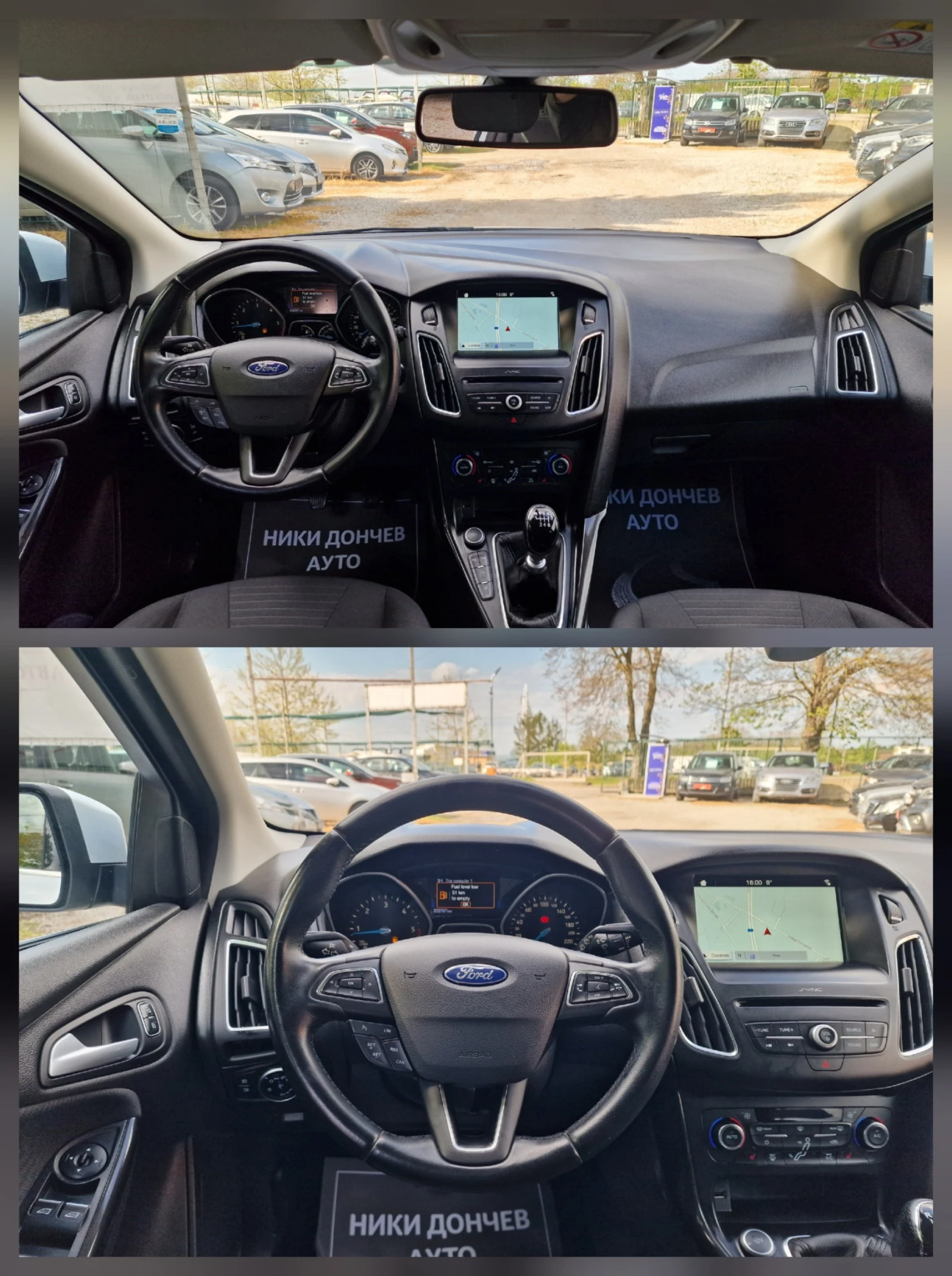 Ford Focus 1.5TDCI-120k.s-6sk-TITANIUM-KEYLESS-NAVI-LED-EURO6, снимка 11 - Автомобили и джипове - 54381102