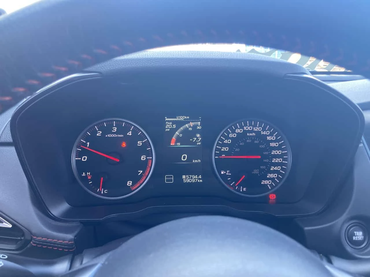 Subaru WRX * Sport tech* ПОДГРЕВ* KEYLESS* PANO* , снимка 8 - Автомобили и джипове - 54395062