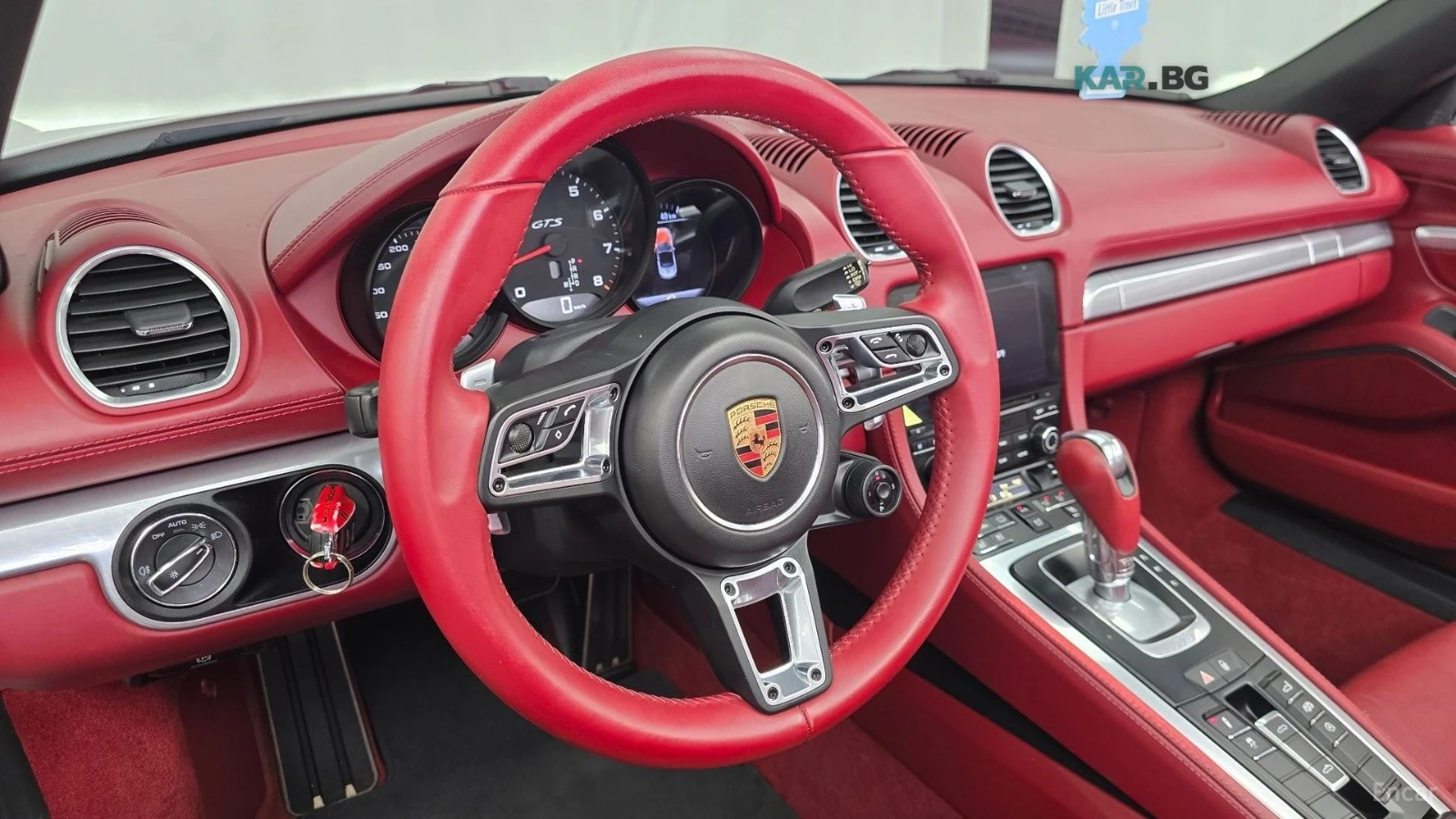 Porsche Boxster 718 2.5 GTS* КОЖА* ОБДУХВАНЕ* , снимка 7 - Автомобили и джипове - 54712613