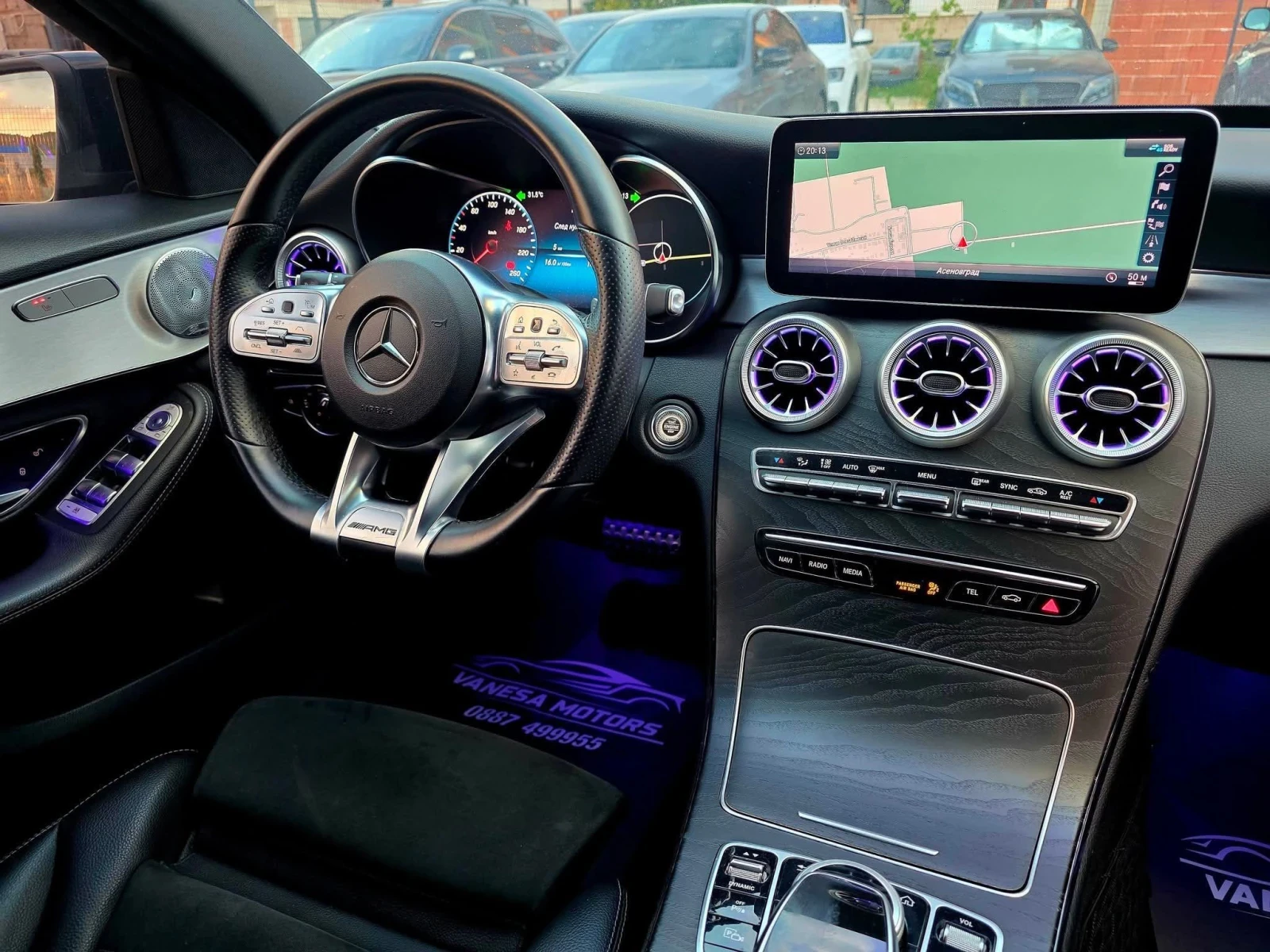 Mercedes-Benz C 300 AMG-Lein Sadow-Lein  C300d 245ks Burmester  | Mobile.bg � ����������� 12