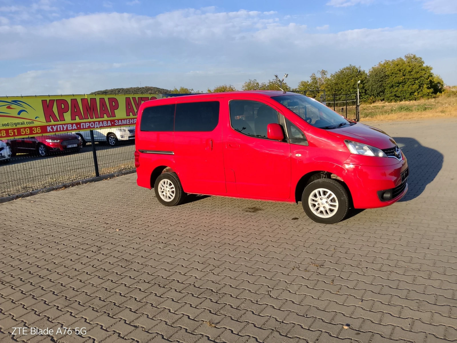 Nissan e-NV200 Evolia 1.5 dCi, снимка 3 - Автомобили и джипове - 56721693