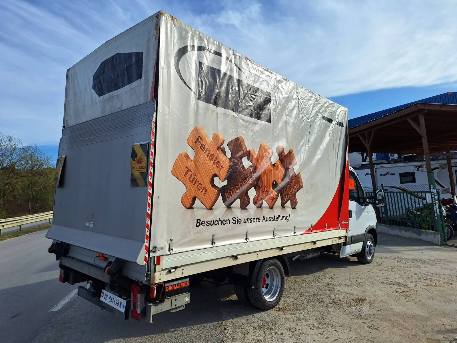 Iveco 35c17 ДО 3, 5т. 4, 30 ДЪЛЪГ, ПАДАЩ БОРД КЛИМАТИК ШВЕЙЦАР - изображение 6