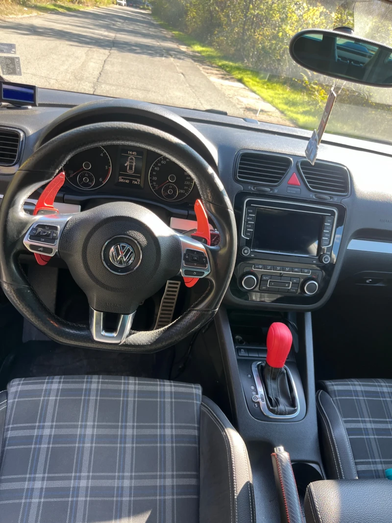 VW Scirocco 2.0 DSG 210кс джанти Keskin окачване H&R , снимка 7 - Автомобили и джипове - 47651189