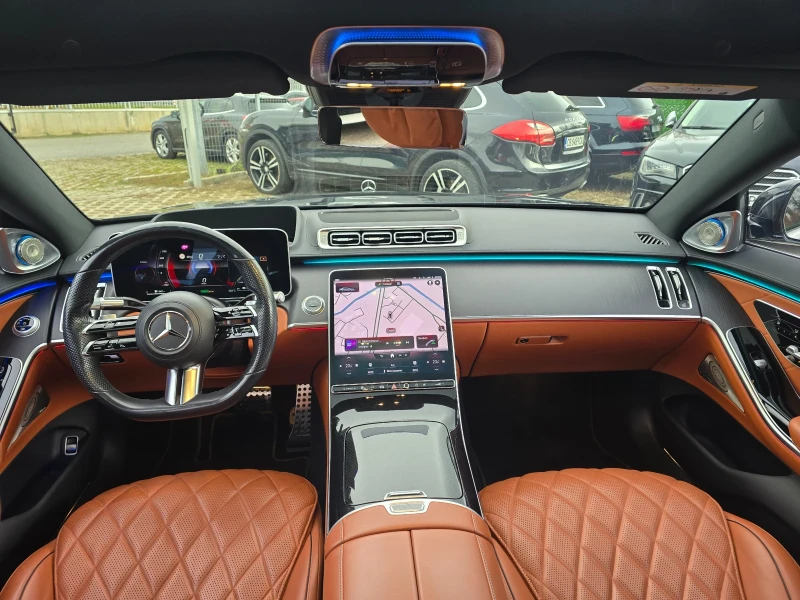 Mercedes-Benz S 580 LONG 4MATIC AMG LINE E-Hybrid, снимка 11 - Автомобили и джипове - 52999003