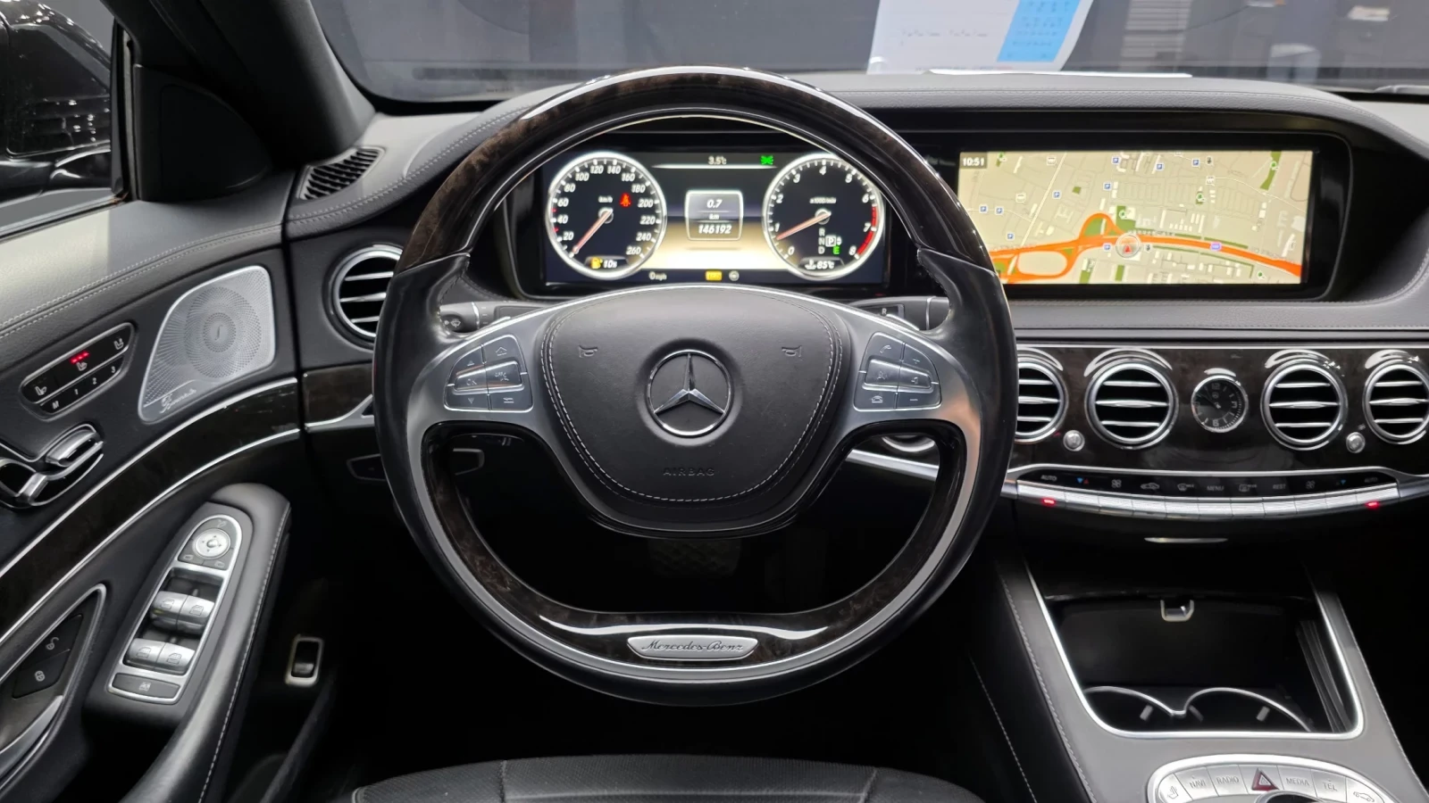 Mercedes-Benz S 500 AMG PK* BURMASTER* МАСАЖ* ОБДУХ* TV* КРАЙНА ЦЕНА, снимка 6 - Автомобили и джипове - 54073157