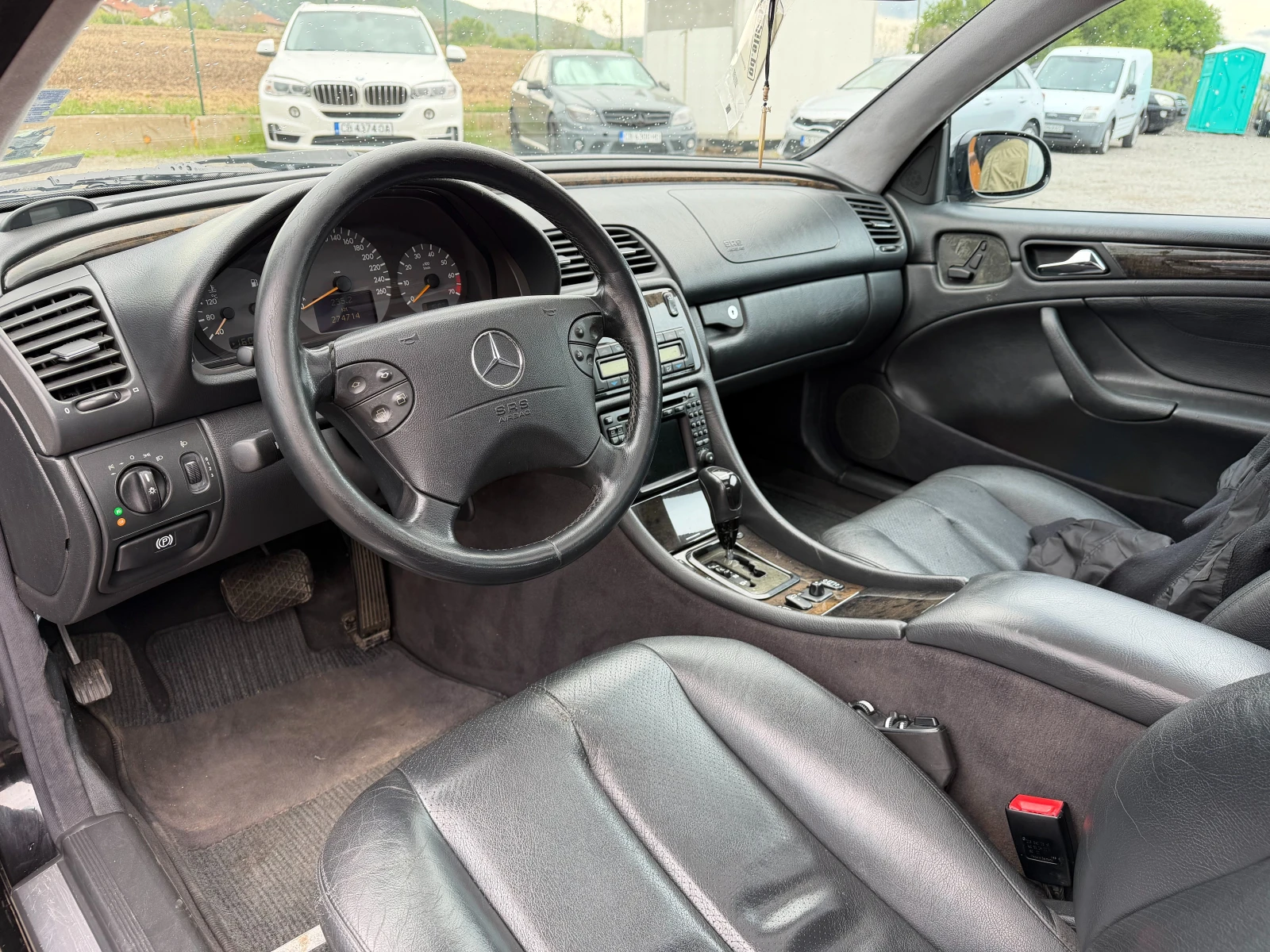 Mercedes-Benz CLK 320 Avantgarde V6 Command/Подгрев/Lumbar/Кожа, снимка 7 - Автомобили и джипове - 54456551