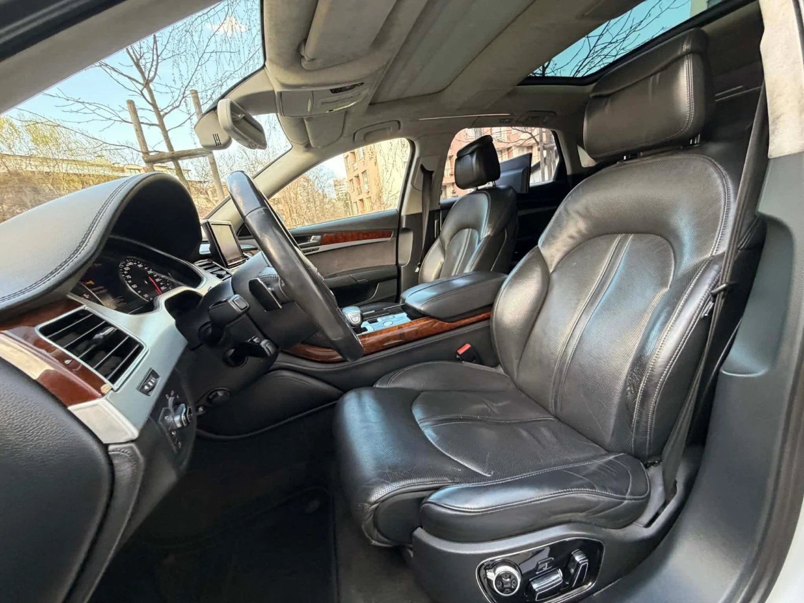Audi A8 Matrix Long Full Бартер , снимка 8 - Автомобили и джипове - 55005130