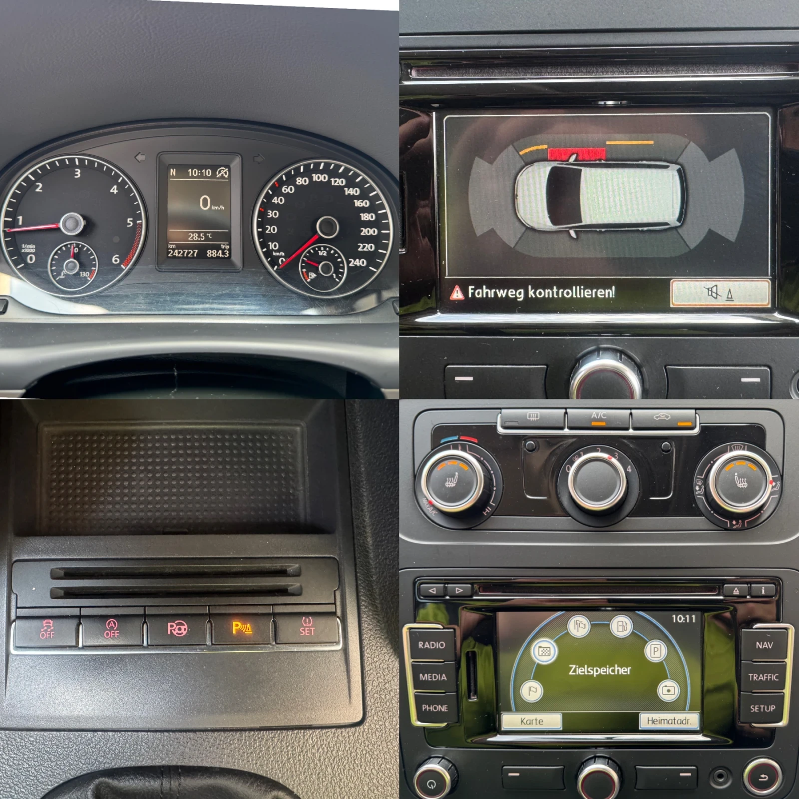 VW Touran 1.6TDI#НАПЪЛНО ОБСЛУЖЕН#ТОП СЪСТОЯНИЕ, снимка 17 - Автомобили и джипове - 55156270