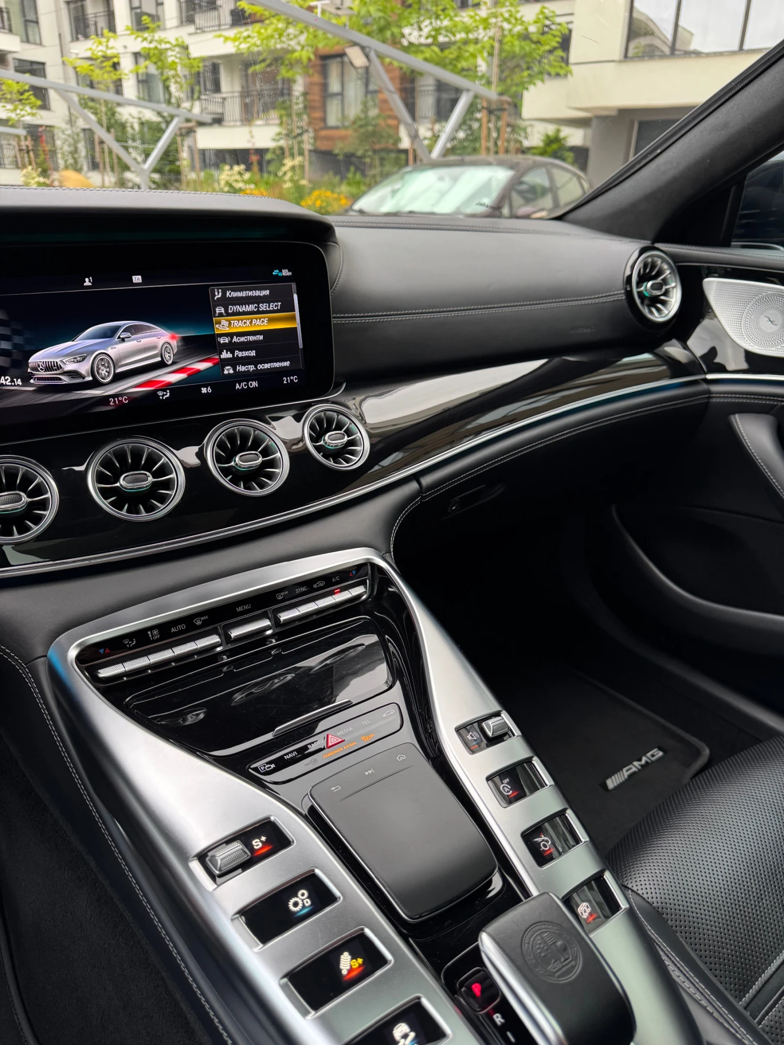 Mercedes-Benz AMG GT GERMANY* ВАКУМ* AEROPACK* STAGE 1* ВЪЗДУХ* NAPPA* , снимка 9 - Автомобили и джипове - 55422862
