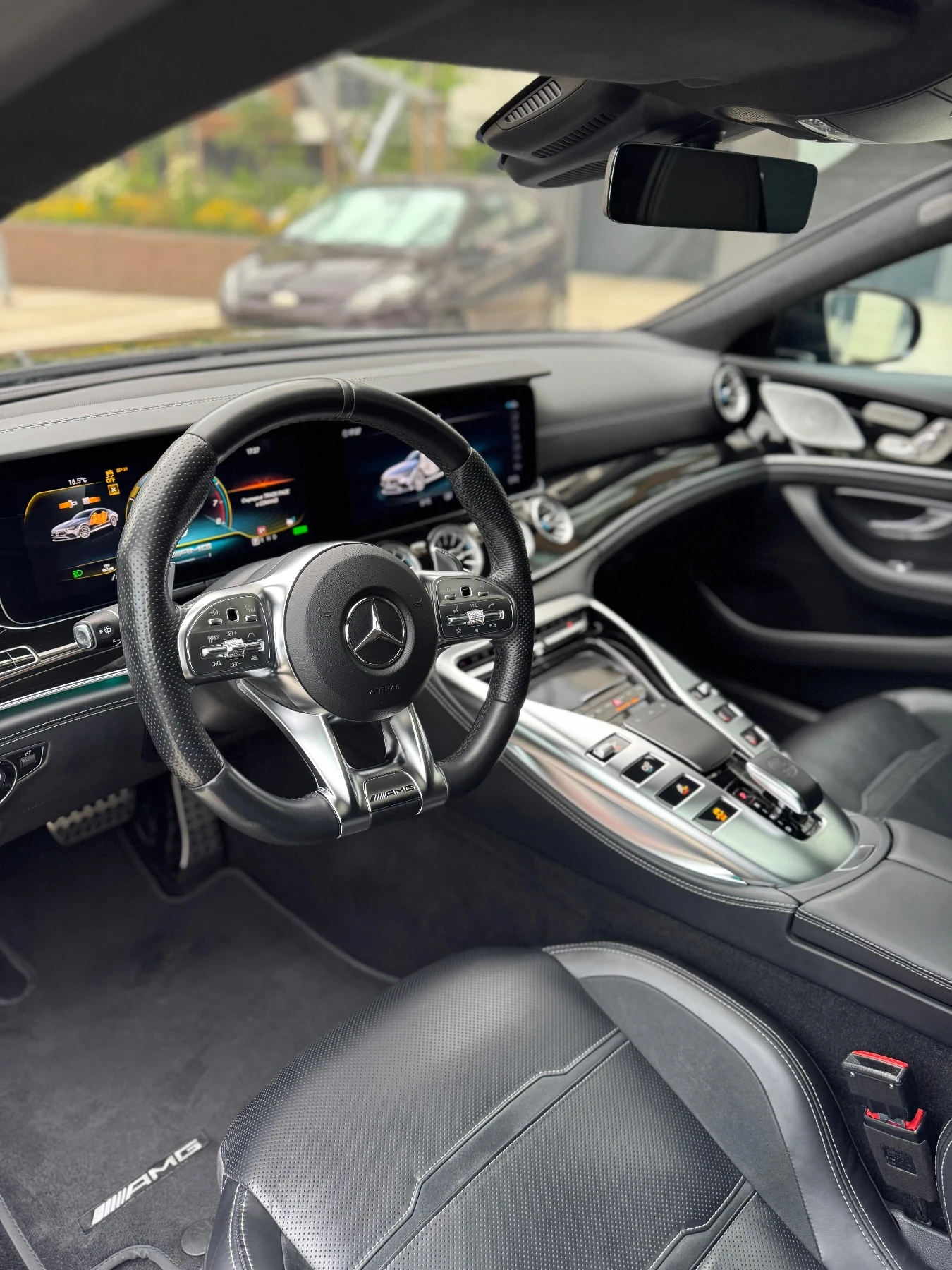Mercedes-Benz AMG GT GERMANY* ВАКУМ* AEROPACK* STAGE 1* ВЪЗДУХ* NAPPA* , снимка 5 - Автомобили и джипове - 55422862