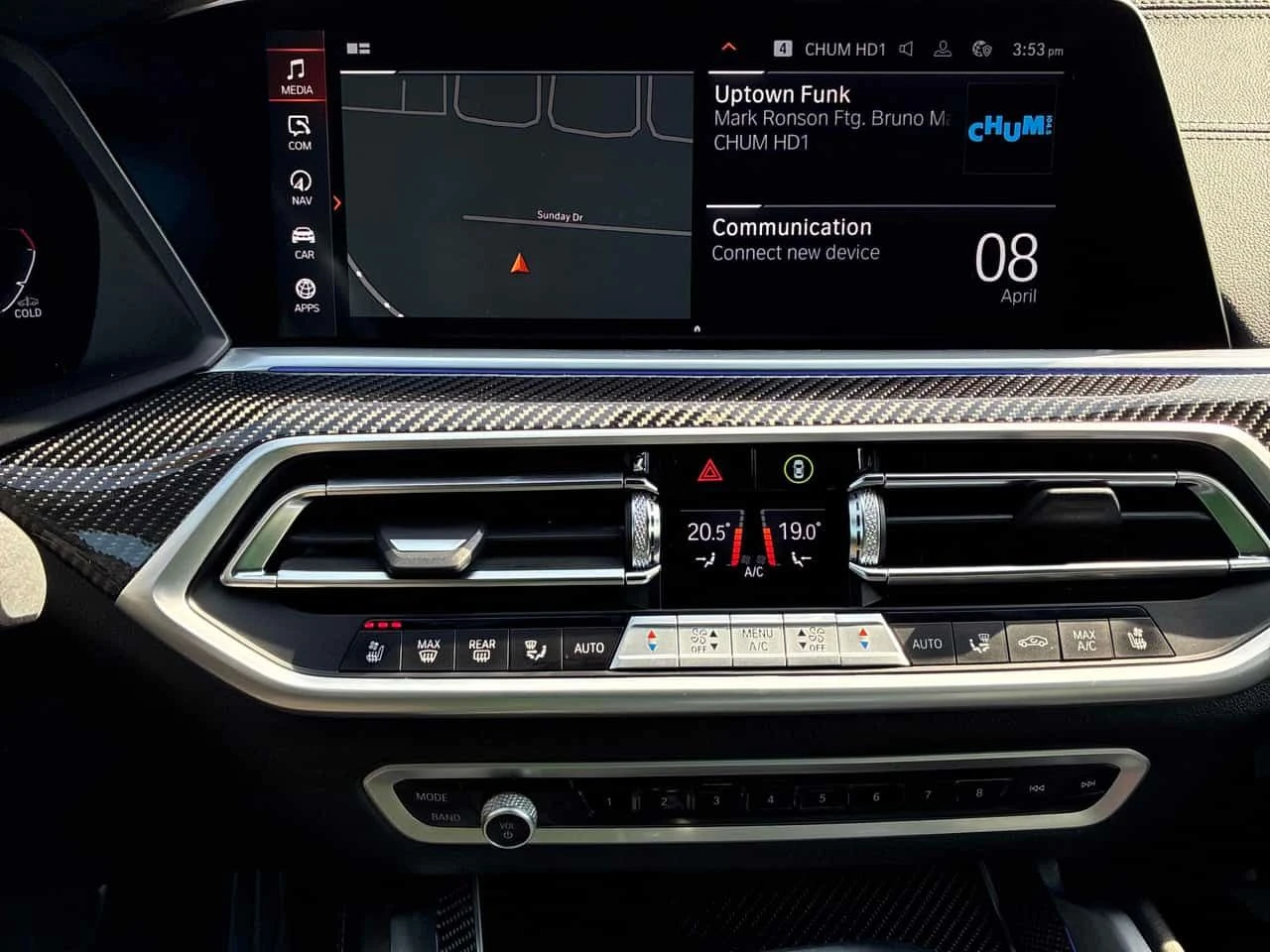 BMW X6 xDrive40i/360 КАМЕРИ/ПАНОРАМА/ОБДУХВАНЕ, снимка 9 - Автомобили и джипове - 54319677